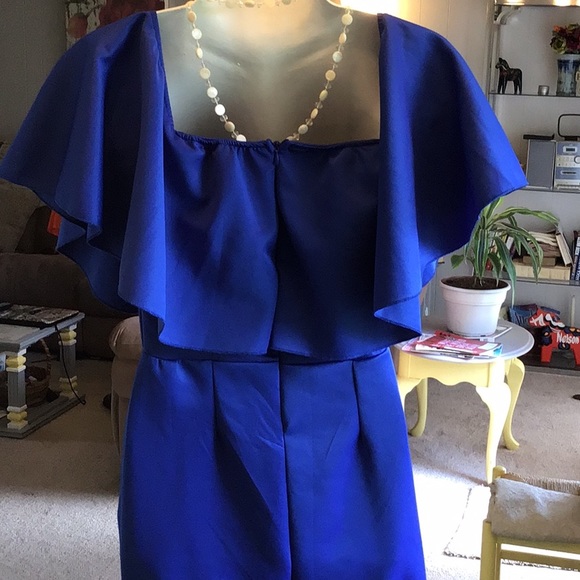 Gorgeous to the Touch. Satiny Romper. - Picture 6 of 7